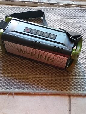 Portable Bluetooth Speaker - Black & Green